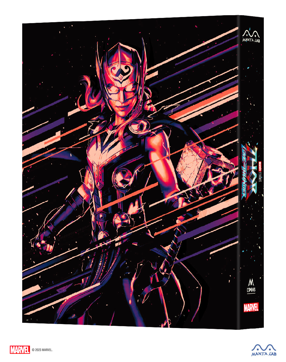 Thor: Love and Thunder Steelbook (Discless) Steelbook Manta Lab Exclusive MCP#-005 HDN GB Pre-Order Full Slip