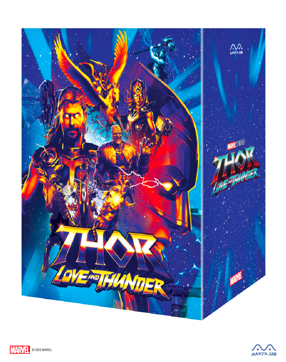 Thor : Love and Thunder Steelbook (sans disque) Steelbook Manta Lab Exclusive MCP#005 HDN GB Précommande One Click
