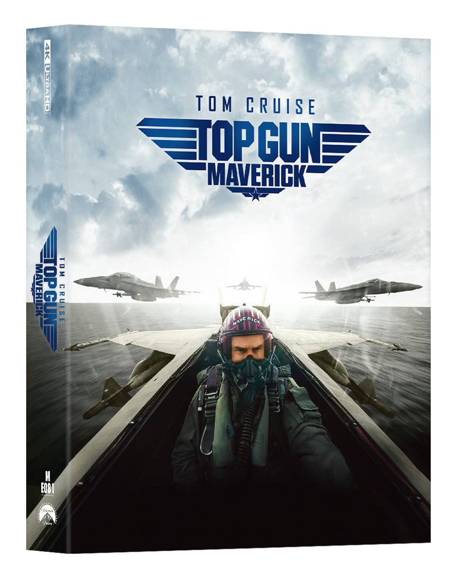 Top Gun : Maverick 4K Blu-ray Steelbook Manta Lab Exclusive ME#81 Double Lenticulaire Fourreau Intégral B