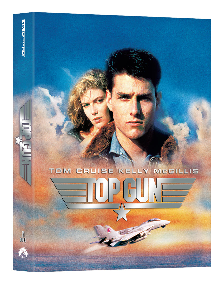 Top Gun 4K Blu-ray Steelbook Manta Lab Exclusive ME#80 Double Lenticulaire Full Slip B