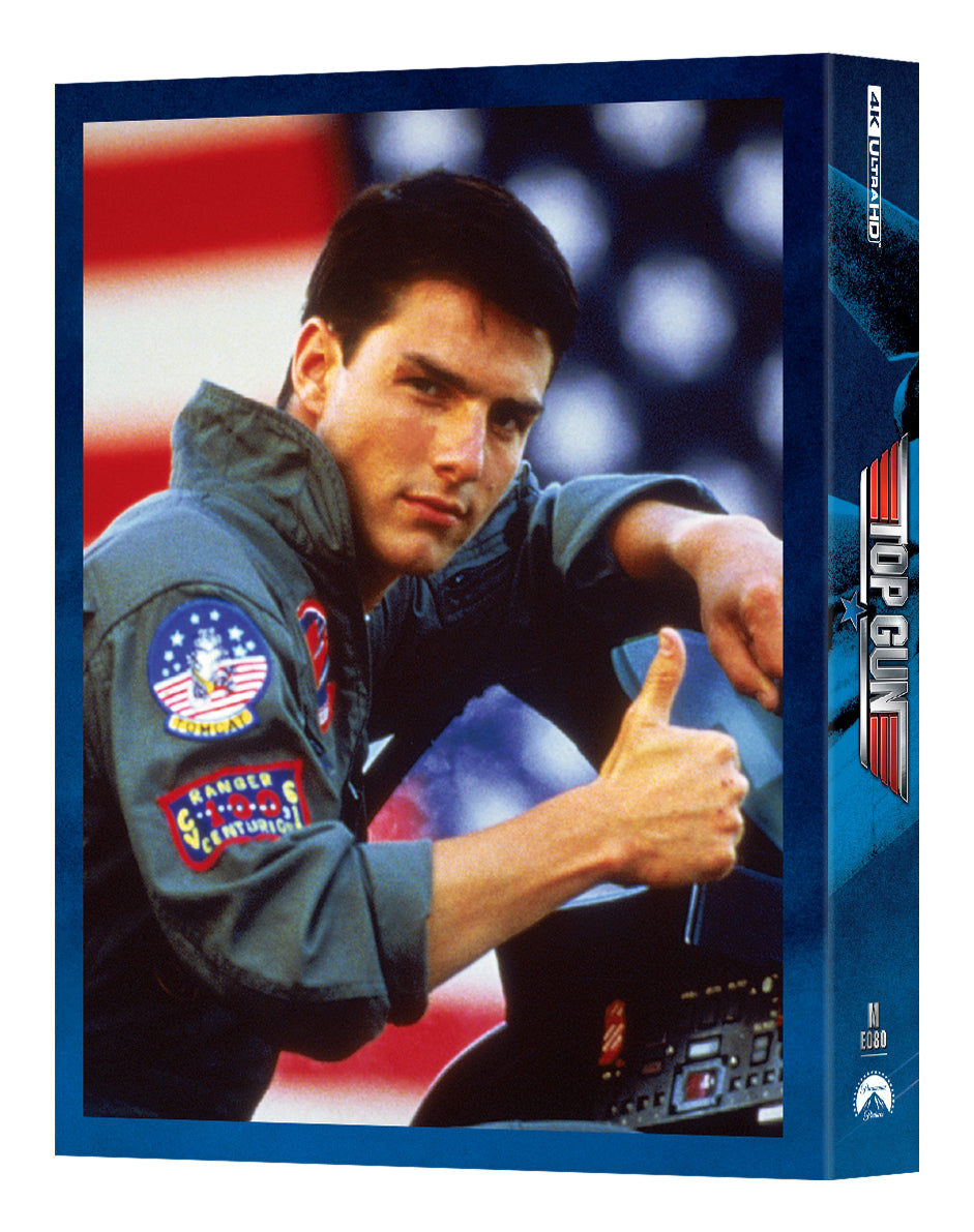 Coffret Steelbook Blu-ray 4K Top Gun, édition exclusive Manta Lab, ME#80, avec fourreau.