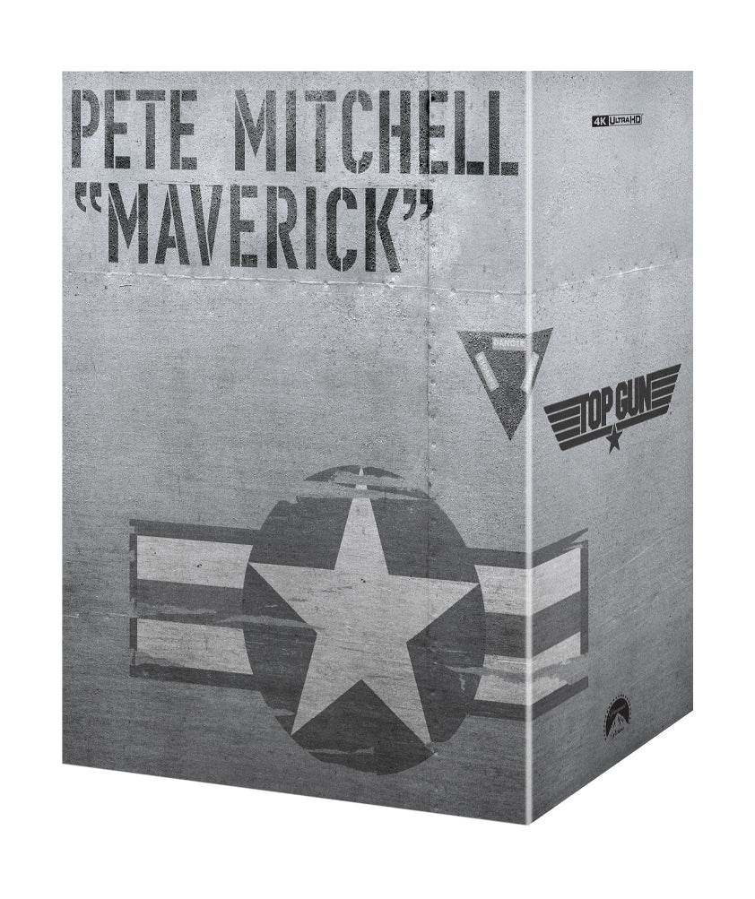 Coffret Steelbook 4K Blu-ray Top Gun Manta Lab Exclusive ME#80 - *NUMÉRO BAS #007*