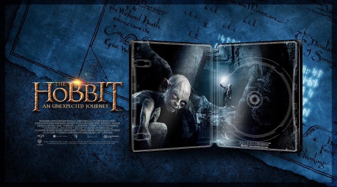 The Hobbit Trilogy 4K Blu-ray Steelbook Blufans Exclusive #103 #104 #105 Triple Box Set