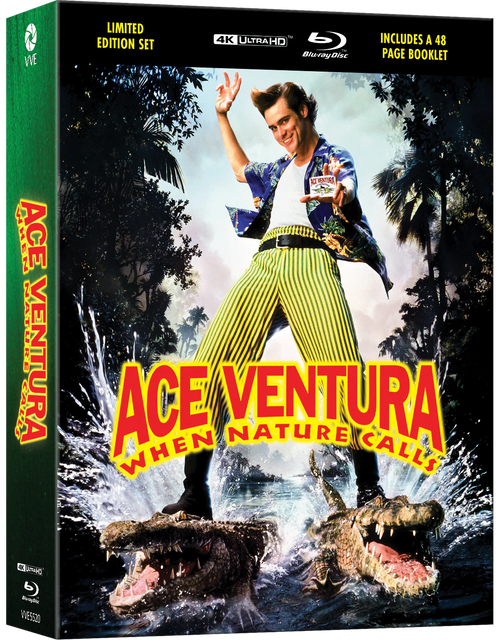 Ace Ventura: When Nature Calls (1995) 4K UHD Blu-ray Steelbook Limited Edition  Lenticular Hardcase