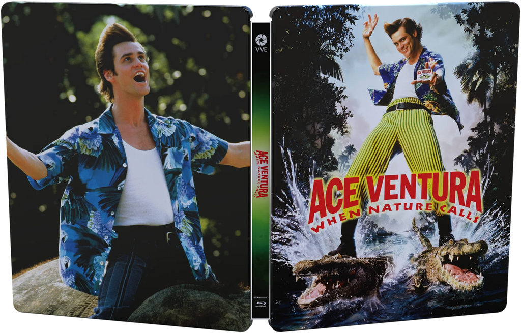 Ace Ventura: When Nature Calls (1995) 4K UHD Blu-ray Steelbook Limited Edition  Lenticular Hardcase
