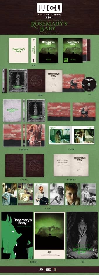 Rosemary's Baby 4K UHD World Cinema Library WCL#101 Édition Limitée