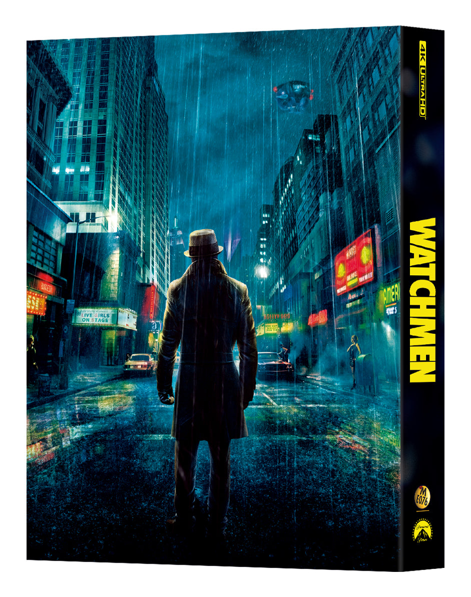 Watchmen 4K Blu-ray Steelbook Manta Lab Exclusive ME#76 Double Lenticulaire Full Slip A