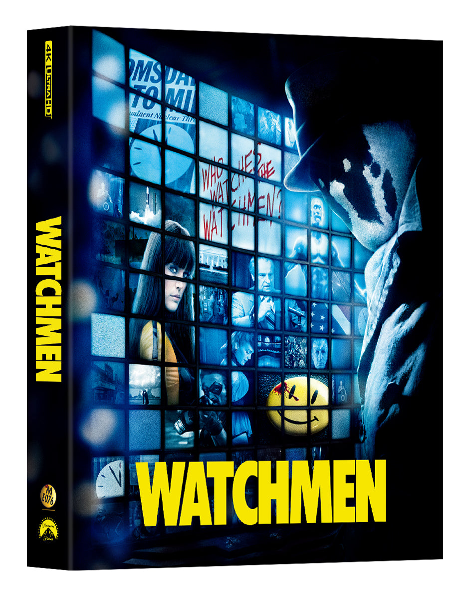 Watchmen 4K Blu-ray Steelbook Manta Lab Exclusive ME#76 Double Lenticulaire Full Slip A