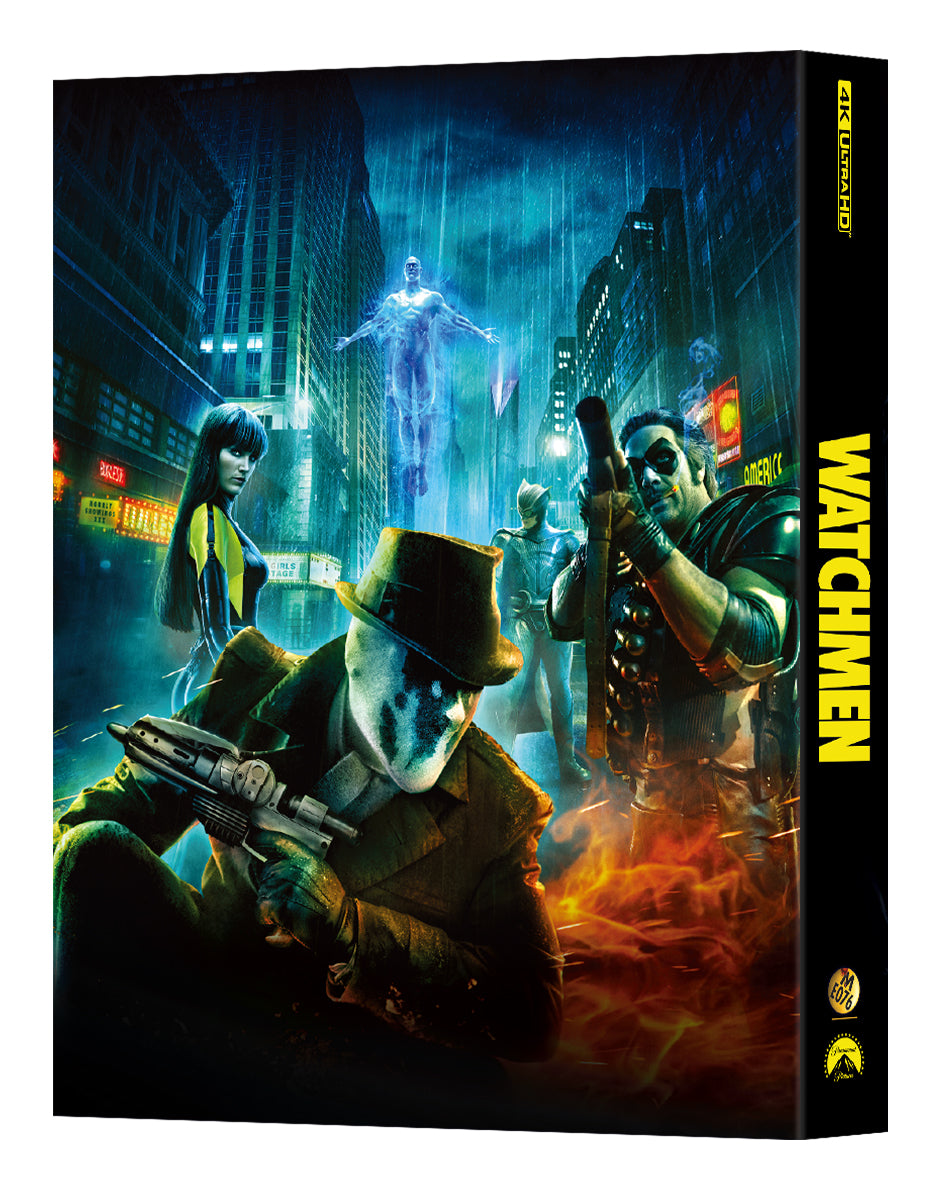 Watchmen 4K Blu-ray Steelbook Manta Lab Exclusive ME#76 Double Lenticulaire Full Slip B