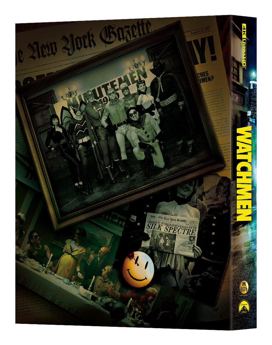 Watchmen 4K Blu-ray Steelbook Manta Lab Exclusive ME#76 Full Slip