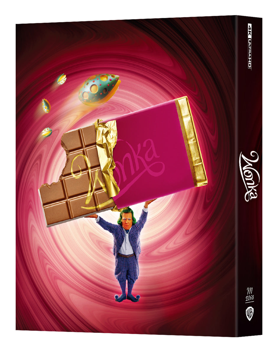 Wonka 4K Blu-ray Steelbook Manta Lab Exclusive ME#68 Double Lenticular Full Slip A
