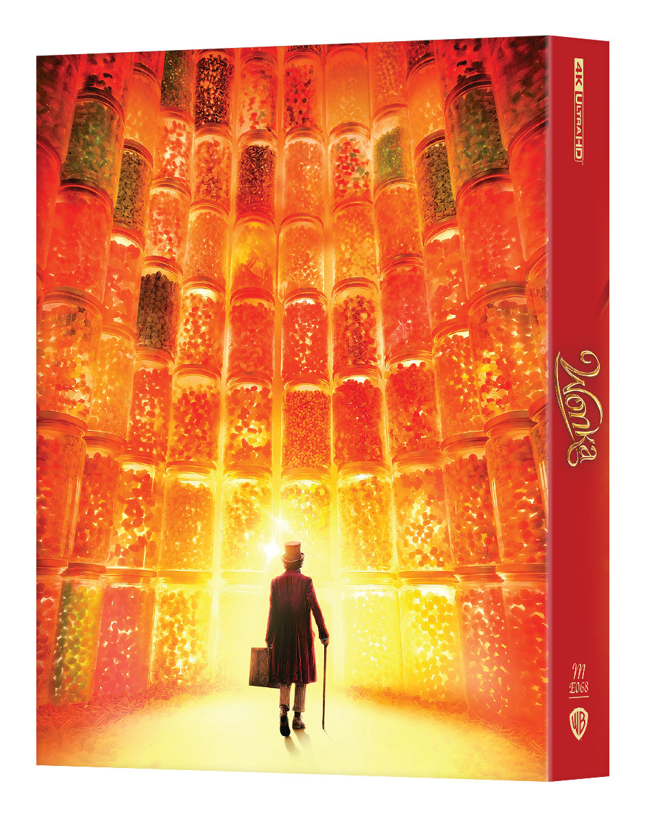 Wonka 4K Blu-ray Steelbook Manta Lab Exclusive ME#68 Double Lenticular Full Slip B - PREORDER