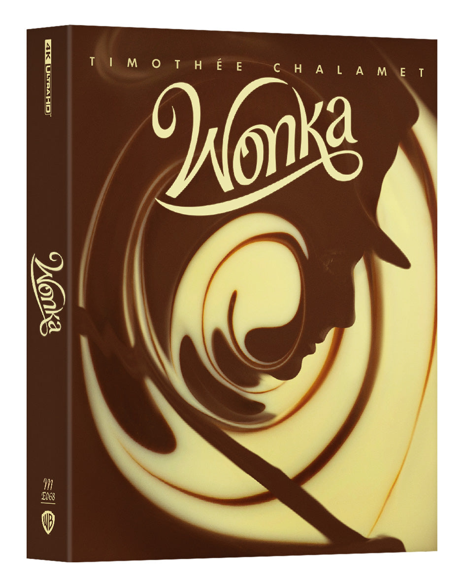Coffret Steelbook Blu-ray 4K Wonka Manta Lab Exclusive ME#68 avec fourreau complet