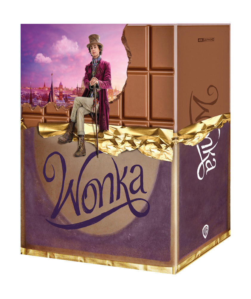 Coffret Steelbook Blu-ray 4K Wonka Manta Lab Exclusive ME#68