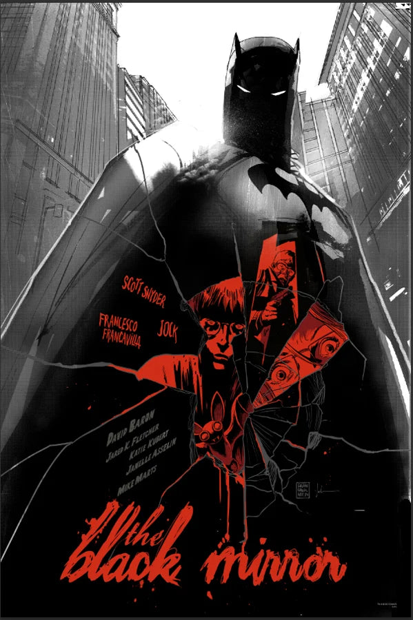 The Black Mirror (Batman) - Jock / Francavilla (2014) Sérigraphie