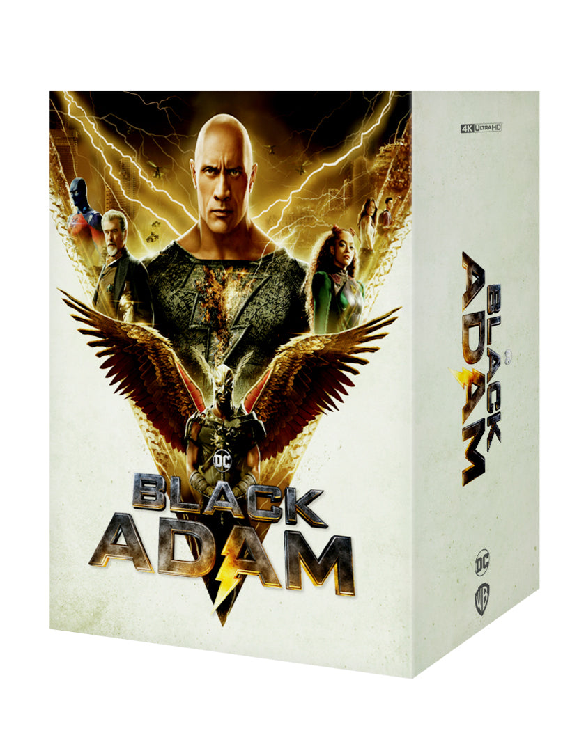 Coffret Steelbook Black Adam 4K Blu-ray Manta Lab Exclusive ME#56 *NUMÉRO BAS #007*