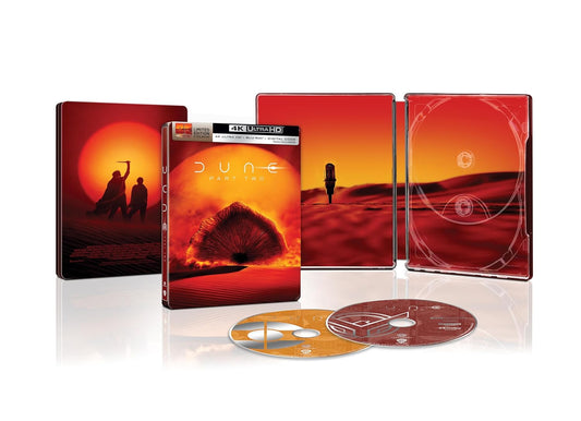 Dune: Part Two Steelbook (4K UHD + Blu-ray + Digital Copy)