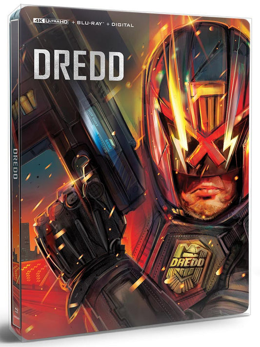 Dredd (2012) Steelbook 4K UHD Blu-Ray+Blu-Ray+Digital Best Buy Exclusive