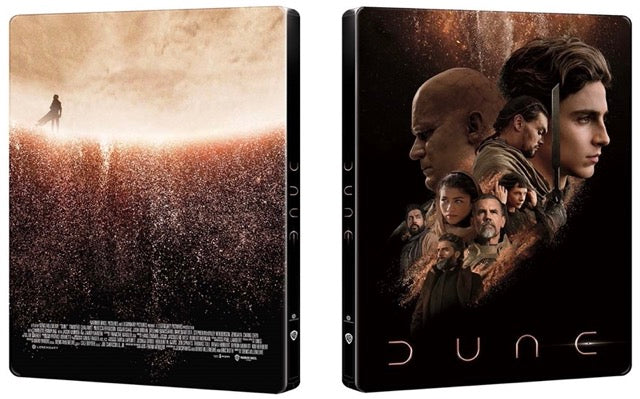 Dune 4K Blu-ray Steelbook Édition Exclusive Harrison &amp; Company - Coffret avec fourreau