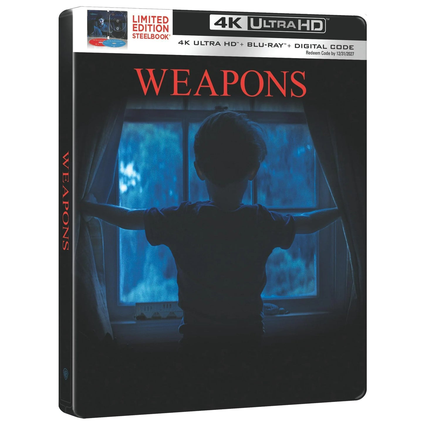 Weapons 4K Ultra HD Steelbook + Blu-ray + Digital 4K