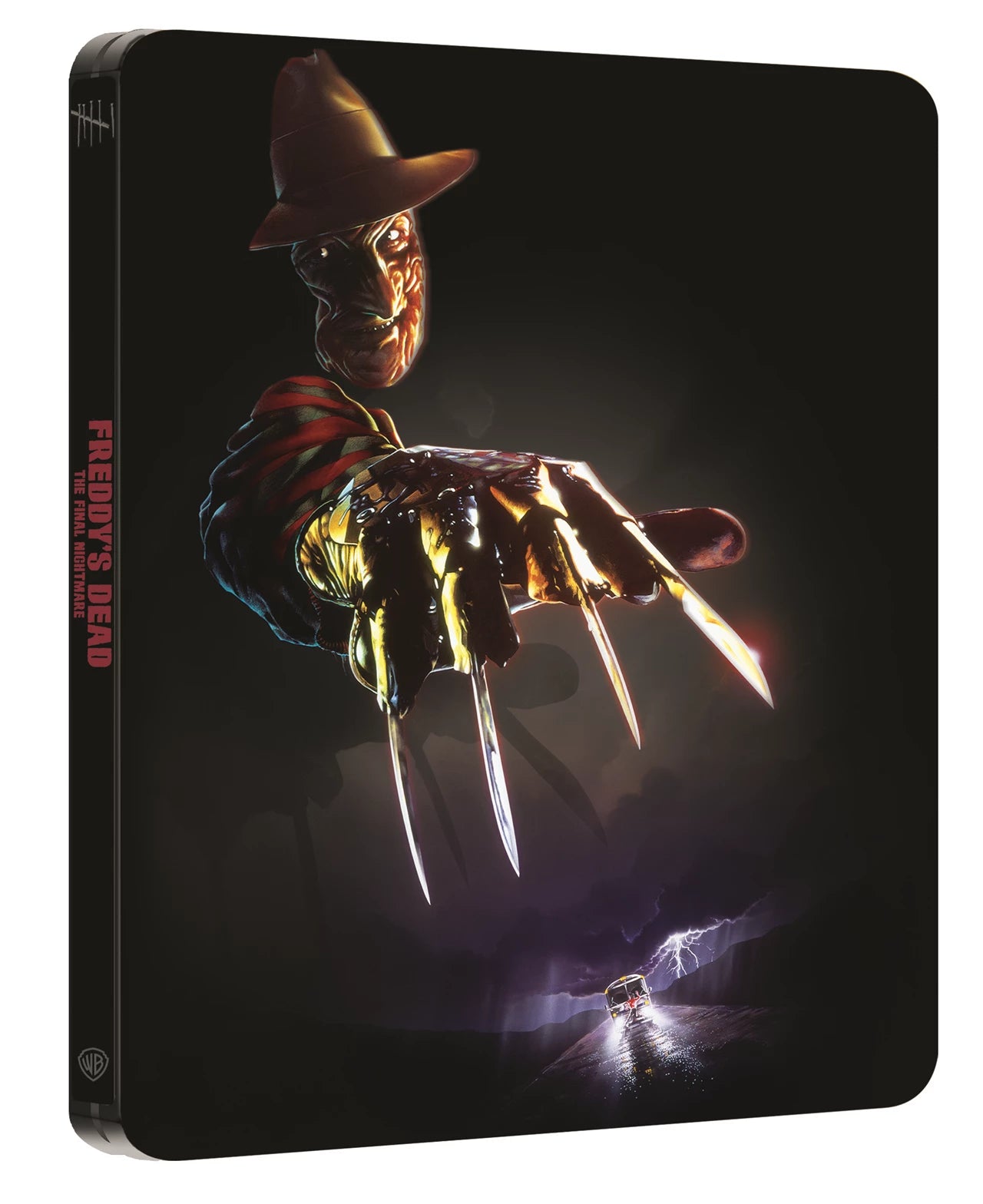 Nightmare on Elm Street 7-Film Collection - Limited Edition Steelbook Library Case (Amazon Exclusive) (4K Ultra HD + Digital) - PREORDER