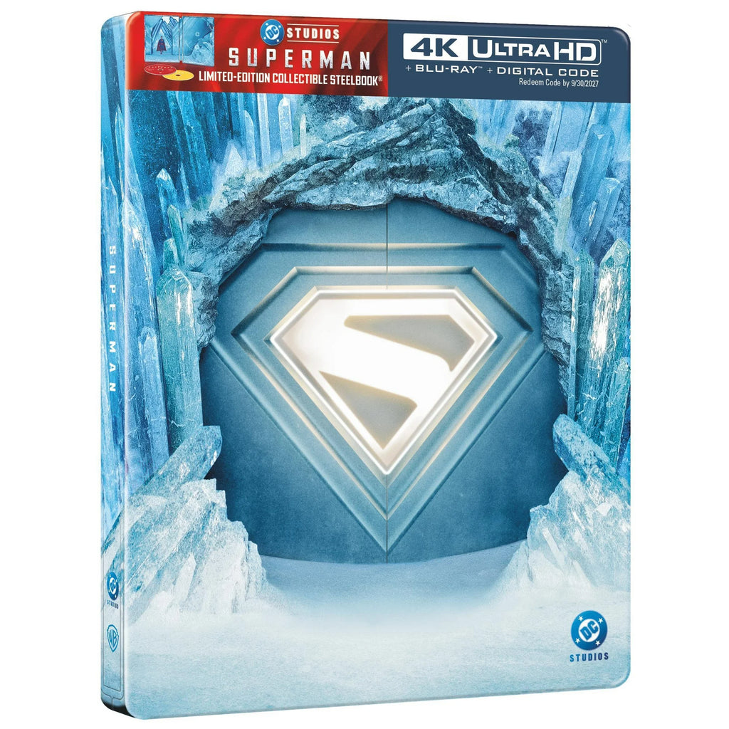 Superman (2025) Steelbook 4K Ultra HD + Blu-ray + Version numérique 4K