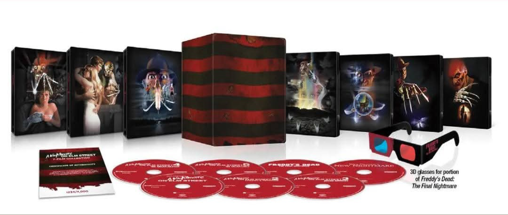 Coffret Steelbook Édition Limitée 7 Films « Les Griffes de la Nuit » (Exclusivité Amazon) (4K Ultra HD + Version Numérique) - PRÉCOMMANDE
