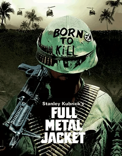Full Metal Jacket Cinemusem CMA#06 Blu-ray Steelbook Lenticulaire Full Slip