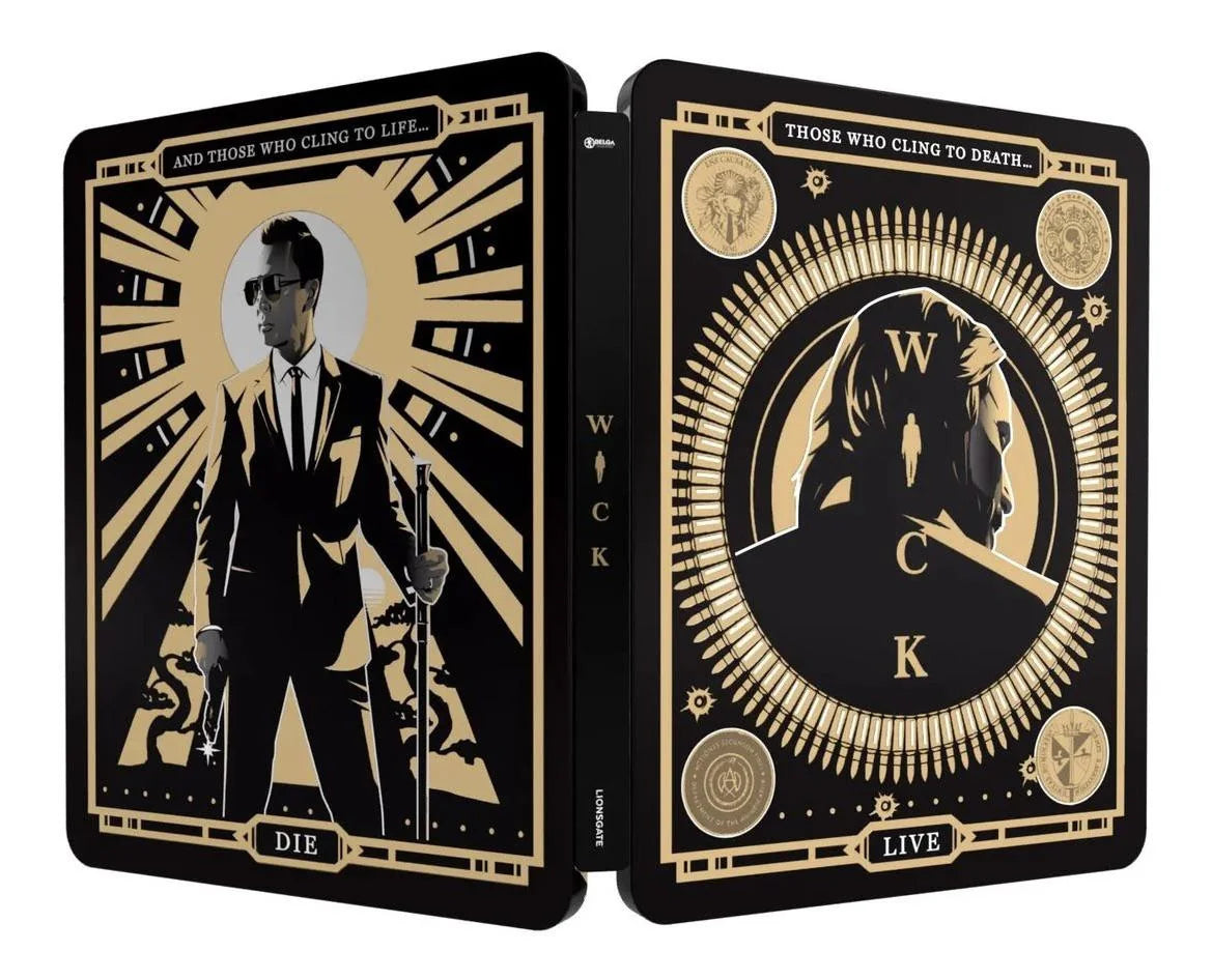 John Wick: Chapter 4 [SteelBook] [4K Ultra HD Blu-ray/Blu-ray] [2023] Netherlands BOL Exclusive