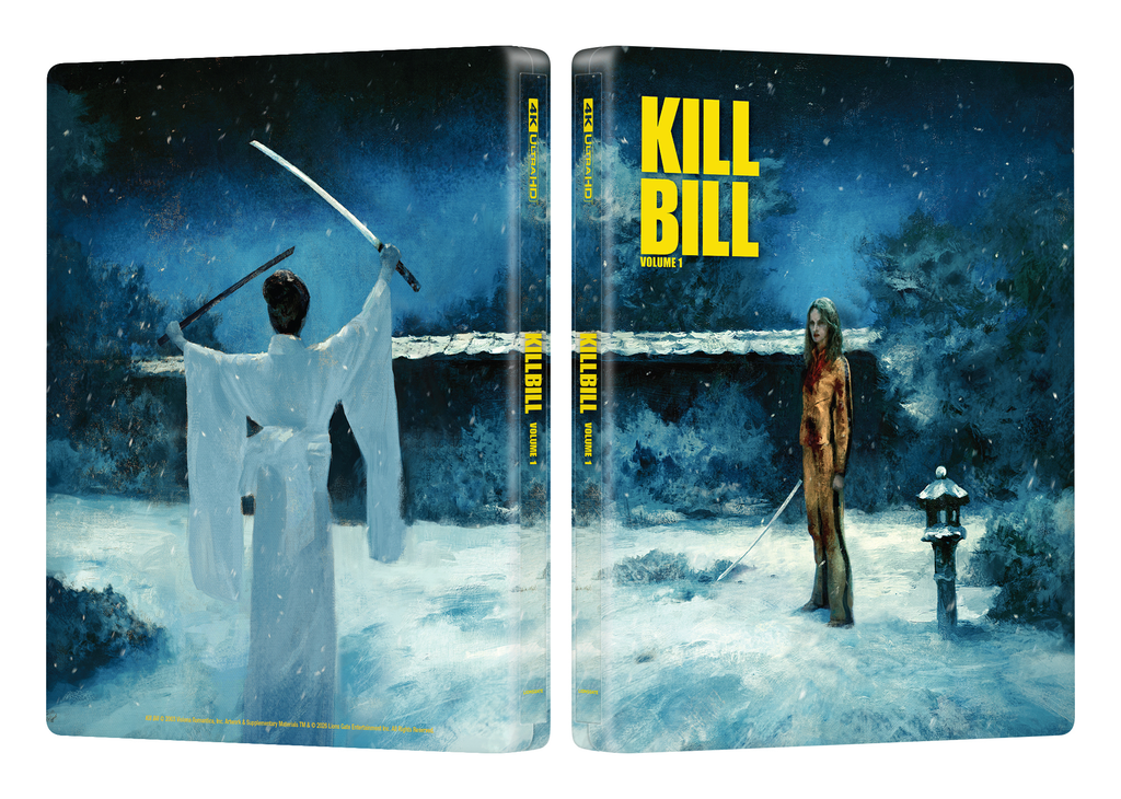 Kill Bill Vol.1 4K Blu-ray Steelbook Manta Lab Exclusive ME#101 Full Slip - PREORDER