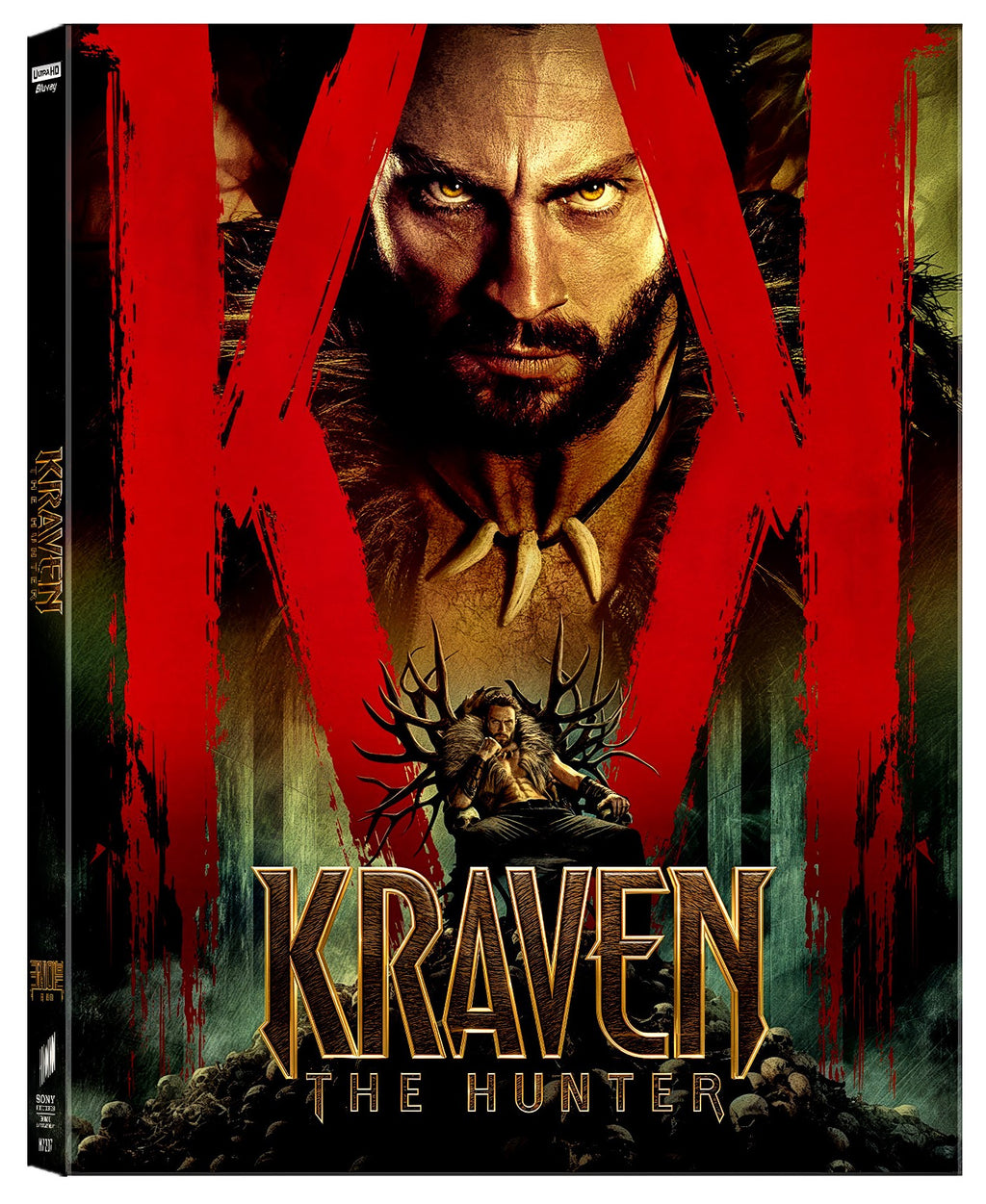 Kraven le Chasseur Blu-ray 4K+2D Steelbook Collection WeET n° 31 Coffret One Click