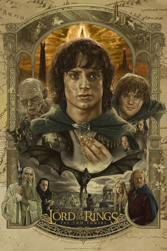 Lord Of The Rings: The Two Towers - Ruiz Burgos (2021) Giclee