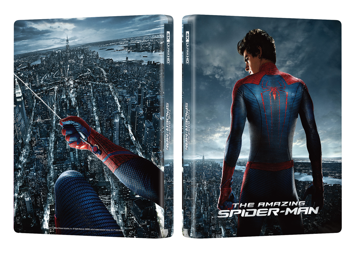 The Amazing Spider-Man 4K Blu-ray Steelbook Manta Lab Exclusive ME#83 ...