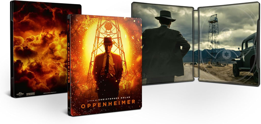 Édition collector ultime Oppenheimer 4K Blu-ray Steelbook