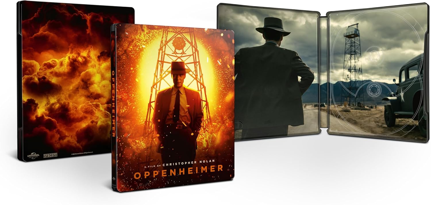 Édition collector ultime Oppenheimer 4K Blu-ray Steelbook
