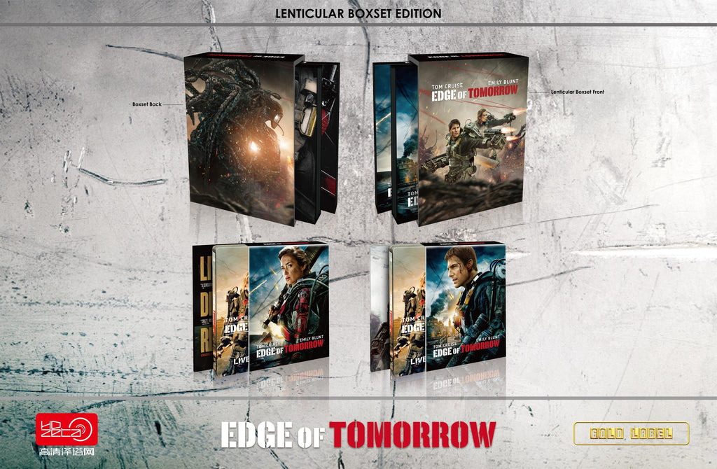 Coffret Steelbook 4K Blu-ray HDZeta exclusif One Click Edge Of Tomorrow / Live Die Repeat