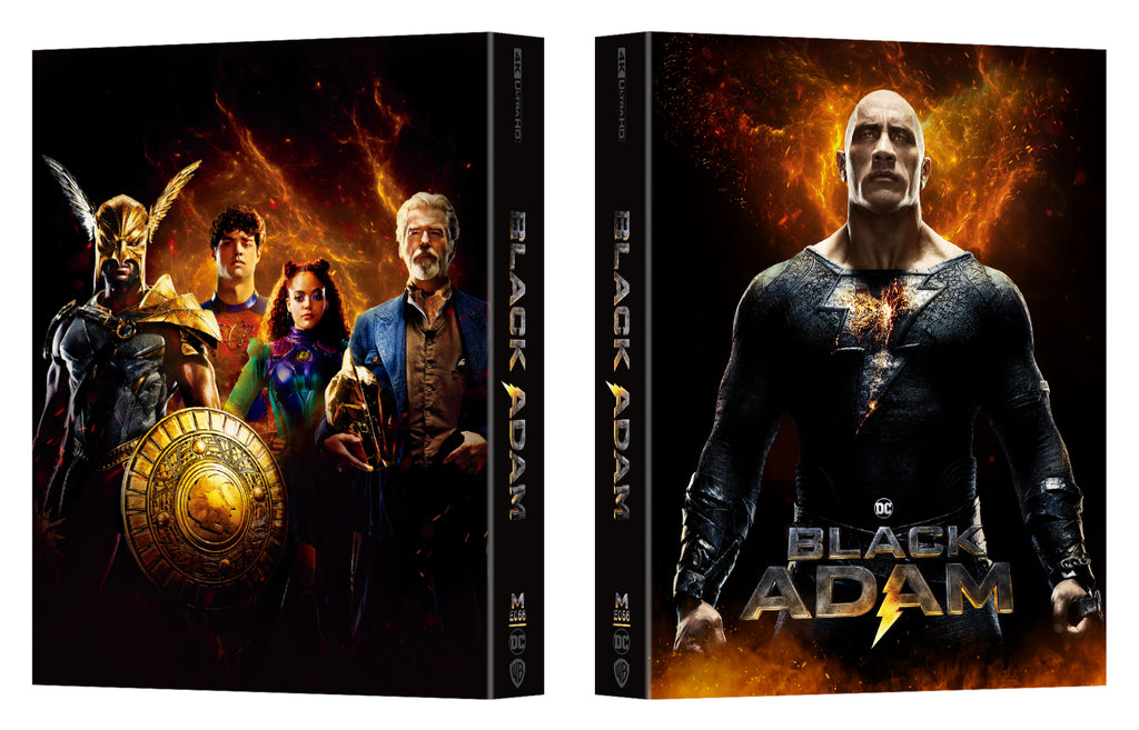 Black Adam 4K Blu-ray Steelbook Manta Lab Exclusive ME#56 One Click Box Set *LOW NUMBER #007*