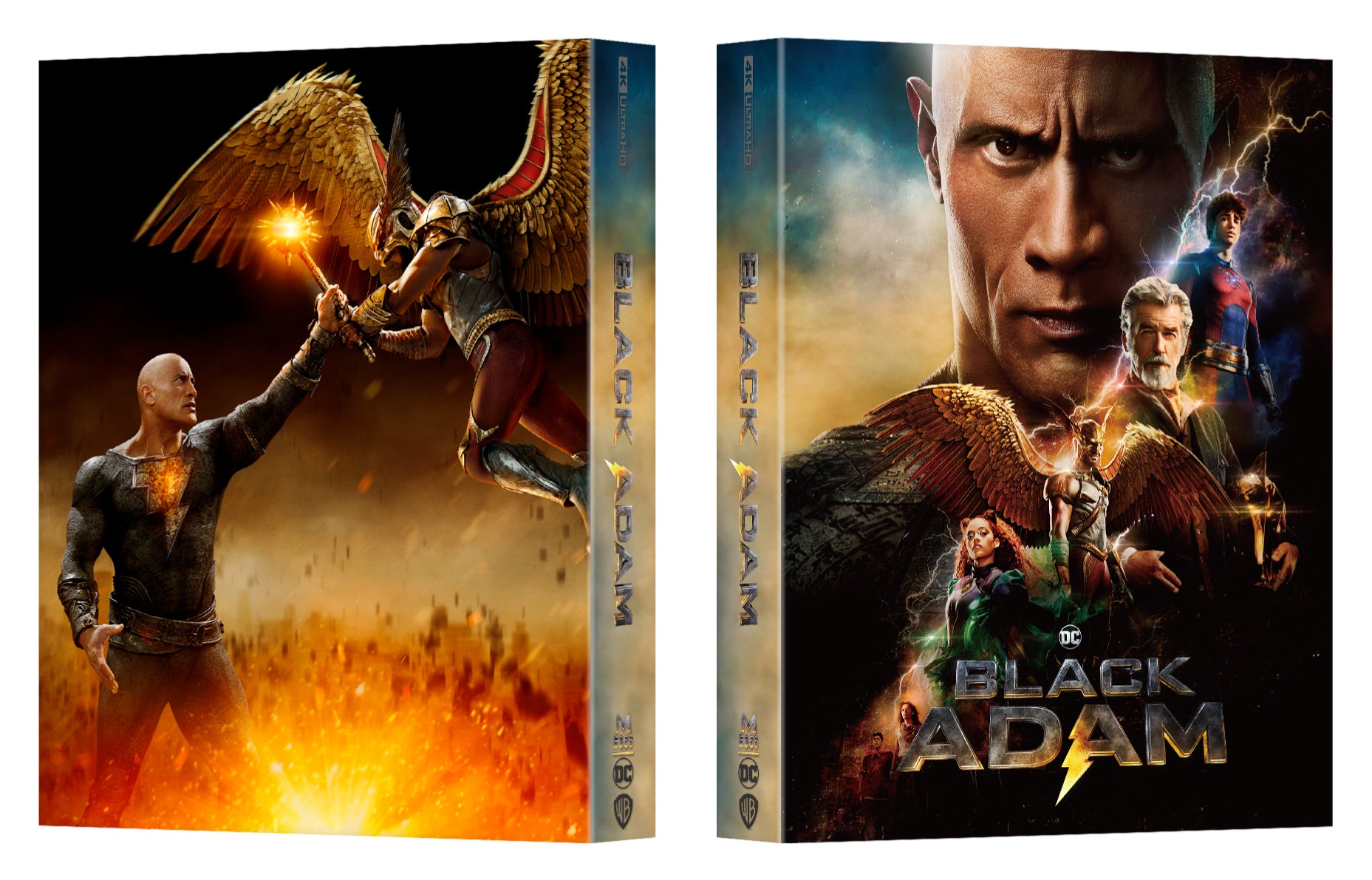 Black Adam 4K Blu-ray Steelbook Manta Lab Exclusive ME#56 One Click Box Set *LOW NUMBER #007*