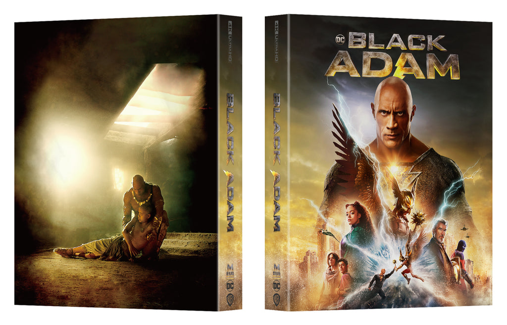 Black Adam 4K Blu-ray Steelbook Manta Lab Exclusive ME#56 One Click Box Set *LOW NUMBER #007*