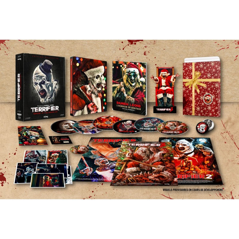 Trilogie Terrifier (4K UHD + Blu-ray 2D) Édition Collector Steelbook