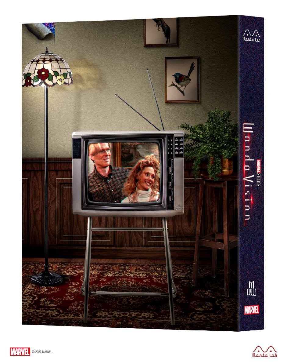 WandaVision Steelbook Manta Lab MCP#004 Double Lenticular Full Slip (Discless)