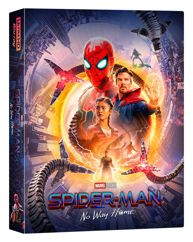 Spider-Man : No Way Home 4K Blu-ray Steelbook WeET Collection Exclusive #20 Coffret One Click - PRÉCOMMANDE