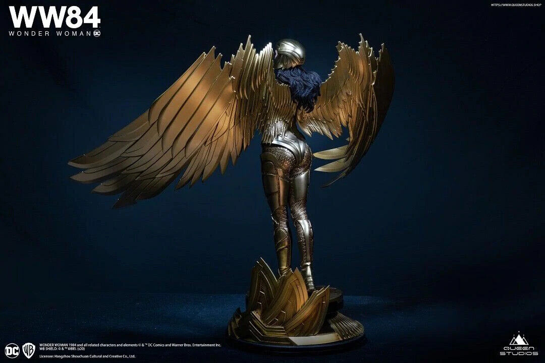 Queen Studios Wonder Woman WW84 (Premium Edition) 1:4 Scale Statue (Two Portraits)