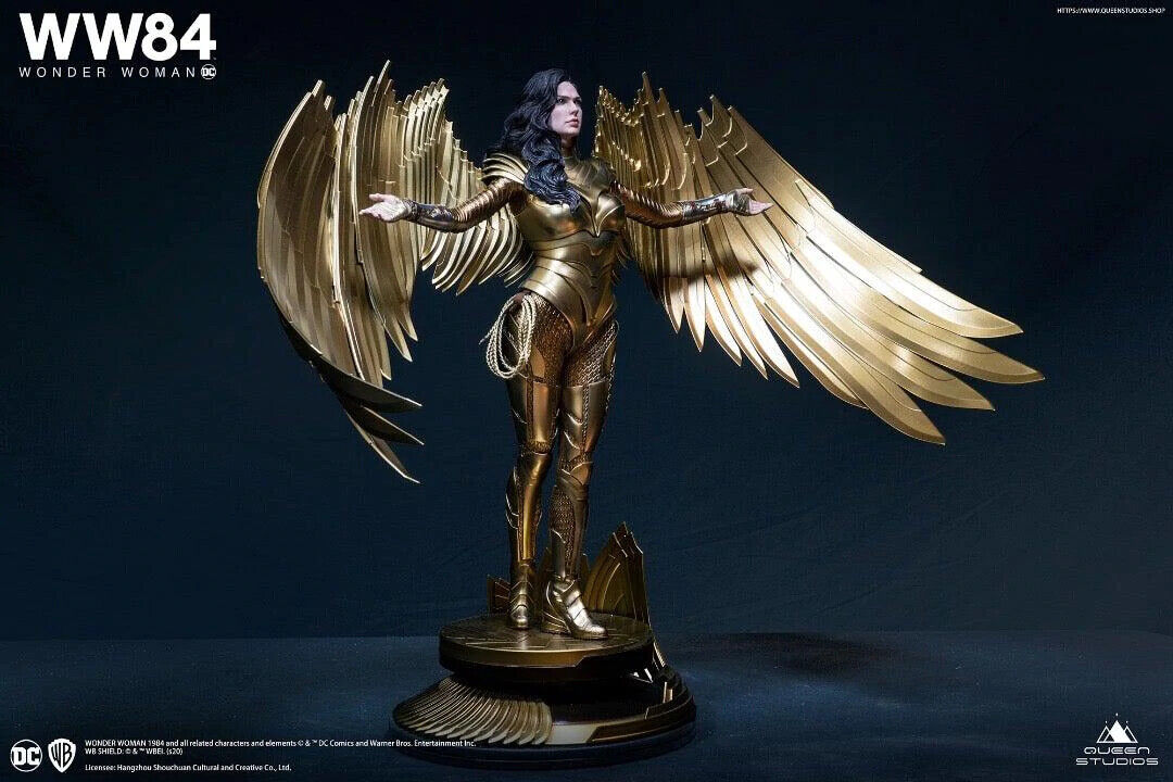Queen Studios Wonder Woman WW84 (Premium Edition) 1:4 Scale Statue (Two Portraits)
