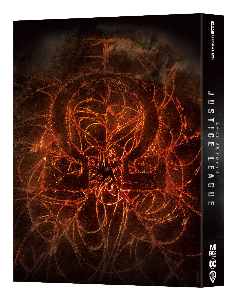 Zack Snyder's Justice League 4K Blu-ray Steelbook Manta Lab Exclusive ME#39 Double Lenticulaire Full Slip