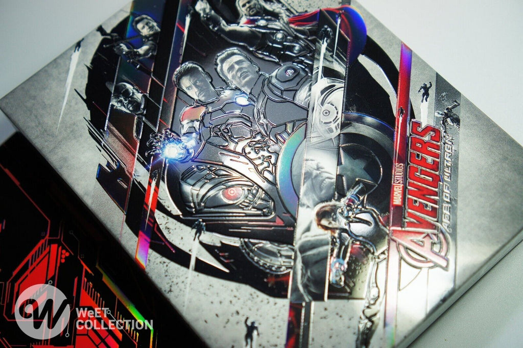 Avengers : L'Ère d'Ultron Blu-ray 4K+2D SteelBook Collection WeET Exclusive #15 Fourreau A2