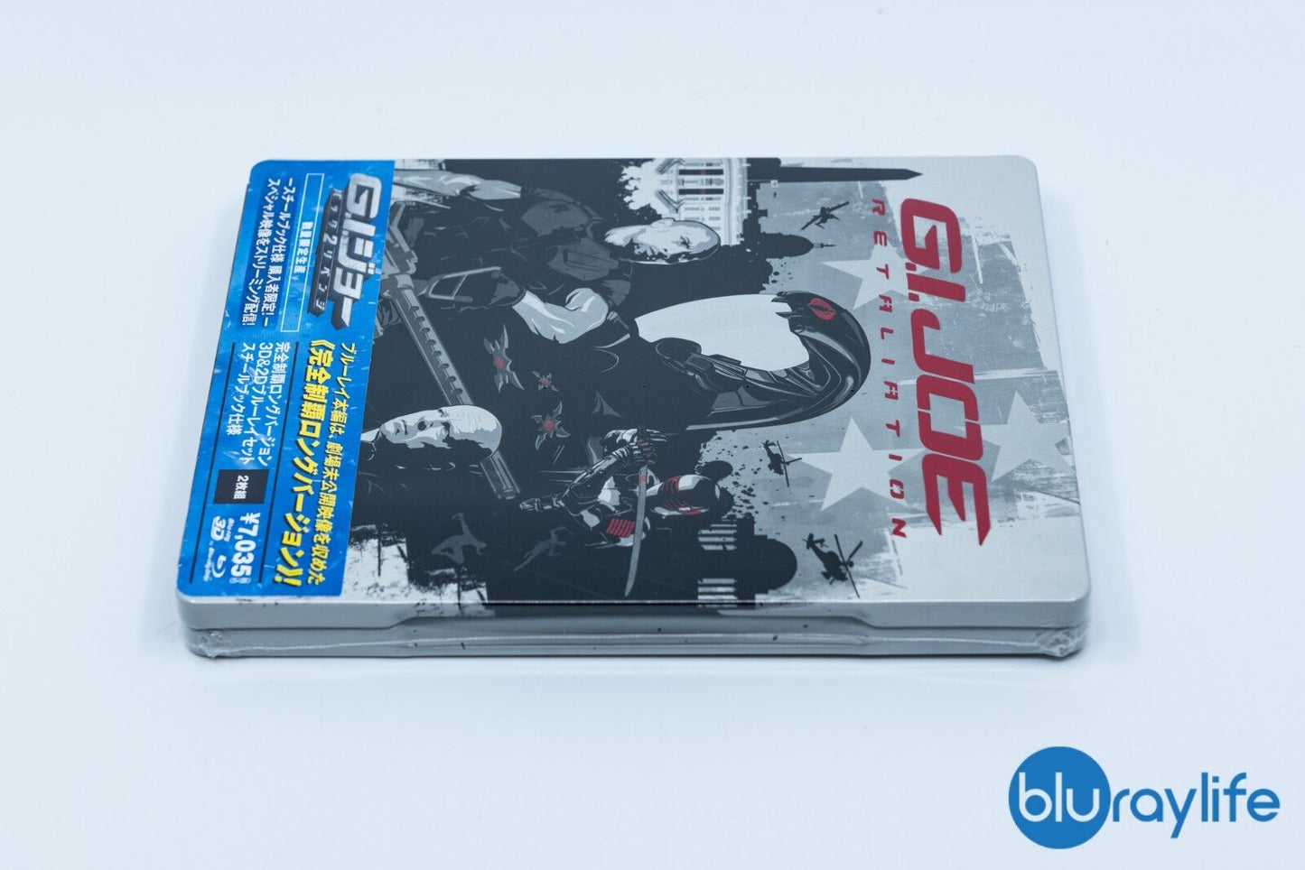 G.I. Joe: Retaliation SteelBook 3D Theatrical & 2D Long Version JAPAN