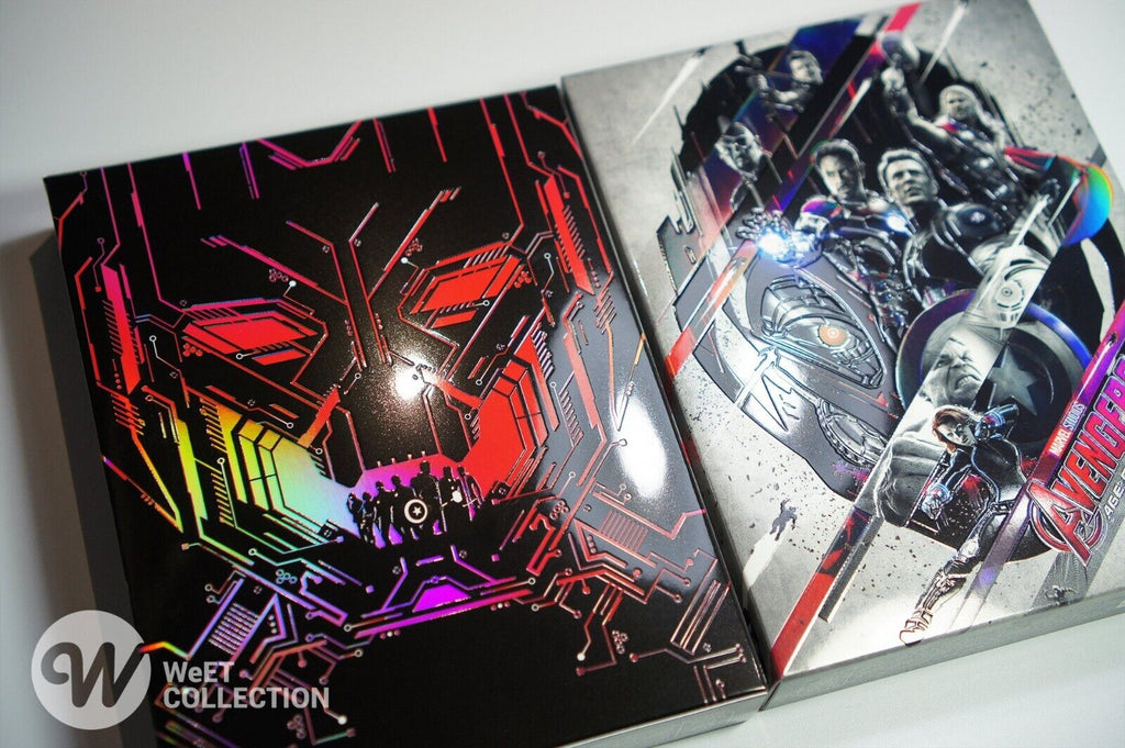 Avengers : L'Ère d'Ultron Blu-ray 4K+2D SteelBook Collection WeET Exclusive #15 Fourreau A2
