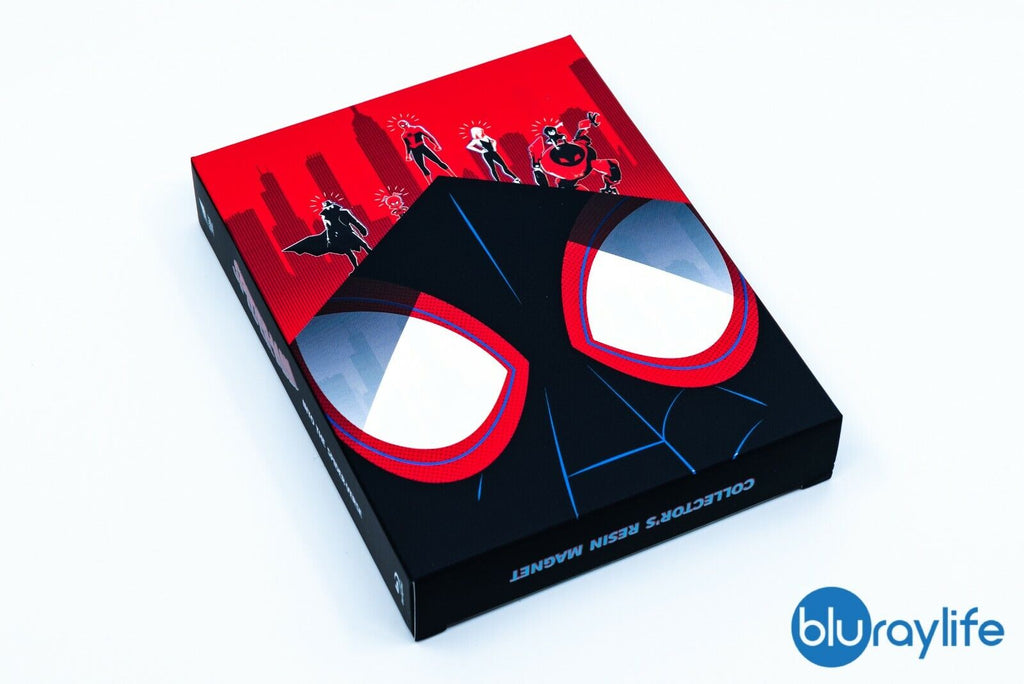 Spider-Man: Into the Spider-Verse 4K+3D+2D Blu-Ray Steelbook + Resin Magnet Filmarena Limited Edition