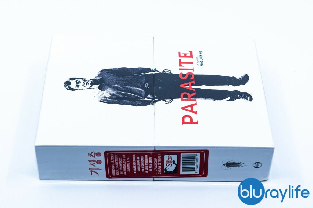 Parasite 4K Blu-ray Steelbook Édition Coffret Exclusive The Jokers Shop